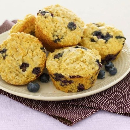 Healthy Blueberry Muffins