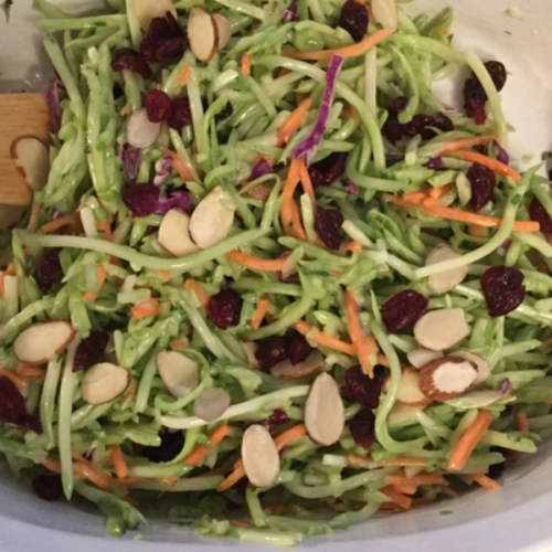 Raw Broccoli Salad (Reduced Calorie/Low Fat)