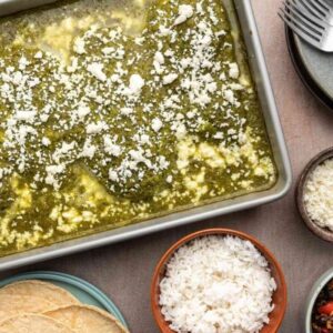 Mexican Green Chile Baked Chicken (Pollo Verde)