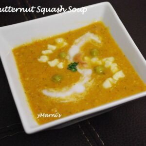 Curried Butternut Squash Soup