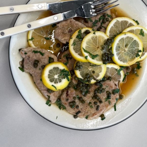 Pork Tenderloin Piccata