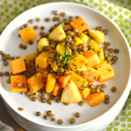 Harvest Skillet Lentils