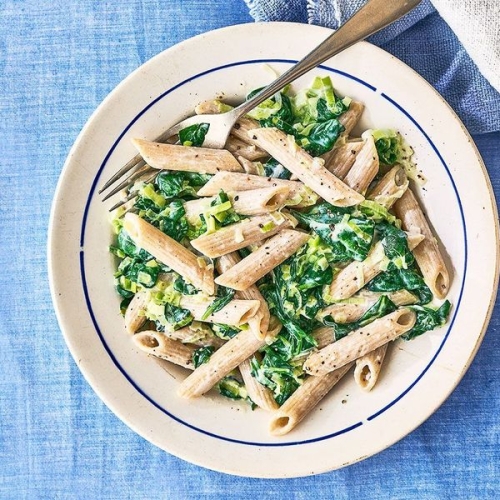 Spinach & ricotta pasta