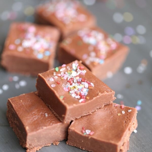 Paleo Tahini Chocolate Fudge