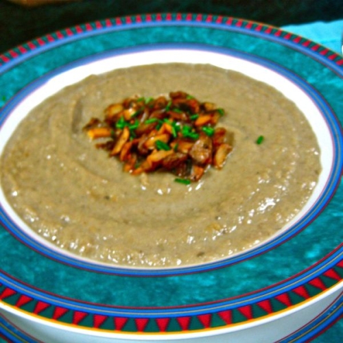 Creamless Cream of Mushroom Soup