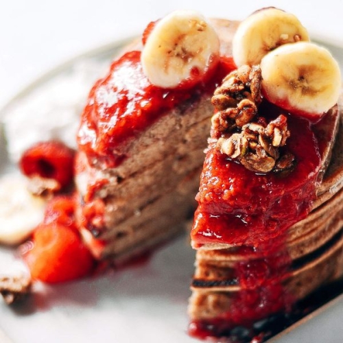 Healthy 5 Minute Paleo Pancakes