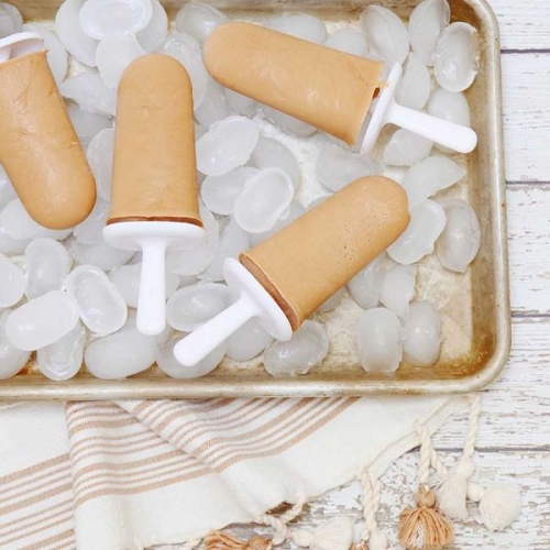 Creamy Iced Coffee Popsicles
