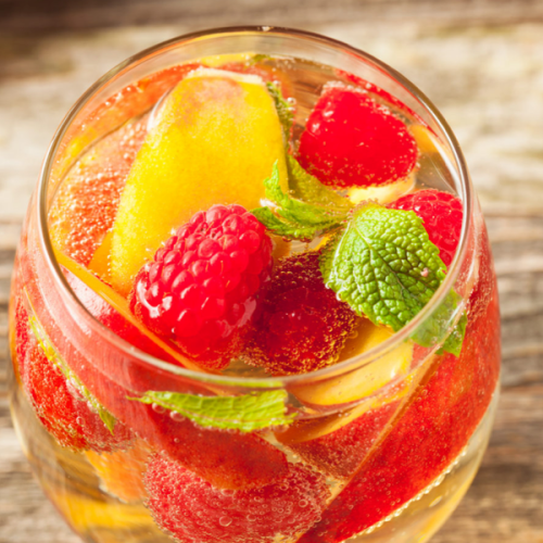 Low Calorie White Sangria