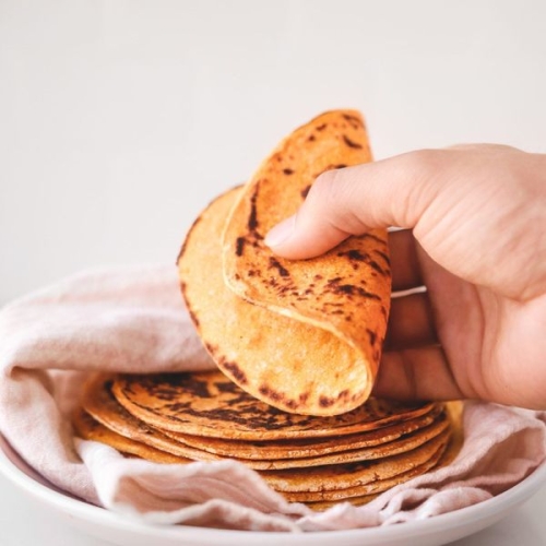 The Best 3-Ingredient Vegan Sweet Potato Tortillas