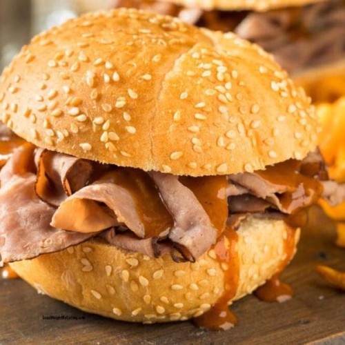 Low Calorie “Arby’s” Roast Beef Sandwich