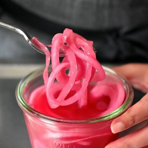 Quick Pickled Red Onions (Paleo, Whole30, Vegan)