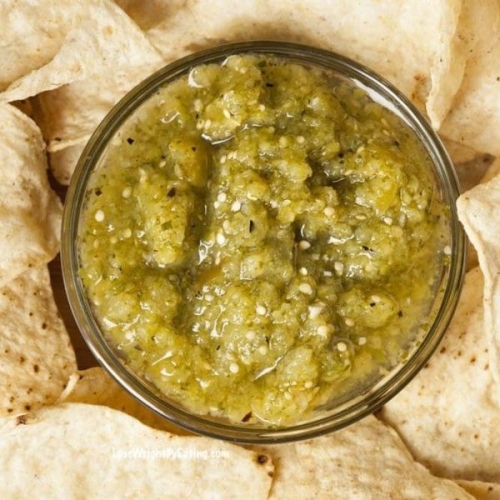 Low Calorie Green Salsa Verde