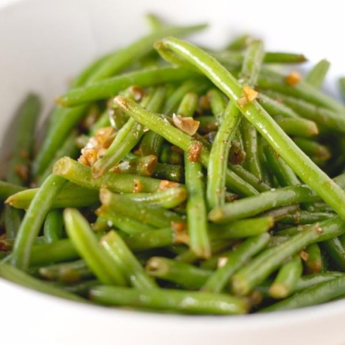 Paleo Garlic Green Beans