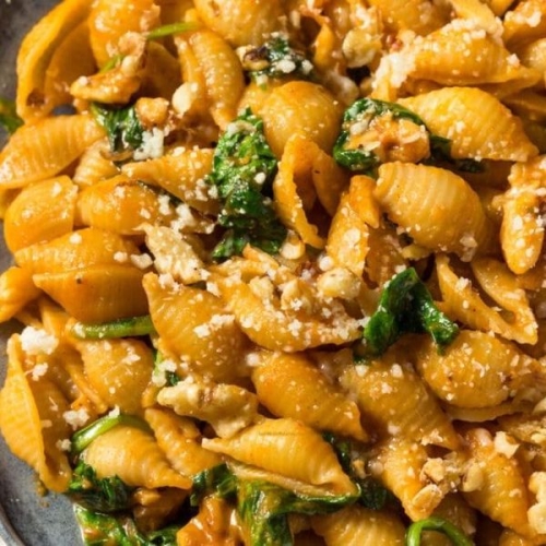 Low Calorie Butternut Squash Pasta