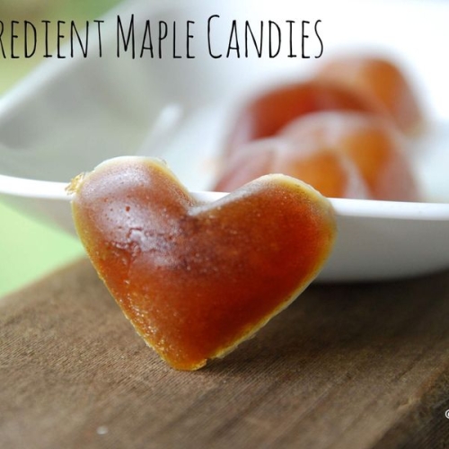 1-Ingredient Maple Candies (Paleo-friendly!)