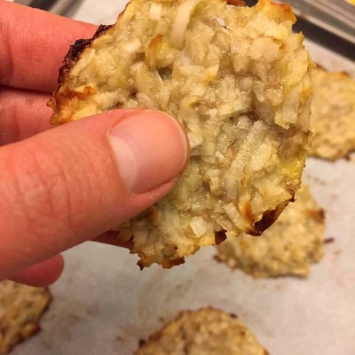 3-Ingredient Coconut Cookies (Gluten-Free, Paleo, Vegan)