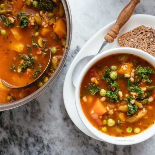 Low Calorie Minestrone Soup for Weight Loss