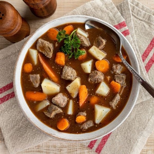 Slow cooker low calorie beef stew
