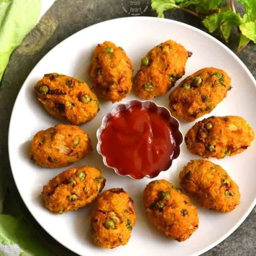 Air Fryer Rice Pakora | Leftover Rice Pakora | Low Calorie Rice Pakora Recipe