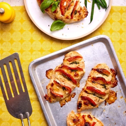 Caprese Baked Chicken | Slimming & Weight Watchers Friendly