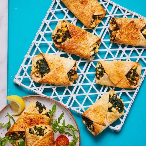 Spinach and Feta Turnovers | Slimming & Weight Watchers Friendly