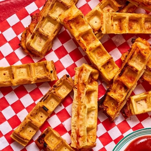 Pizza Waffles | Slimming & Weight Watchers Friendly