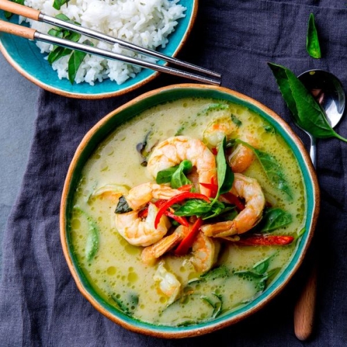 Thai Shrimp Green Curry