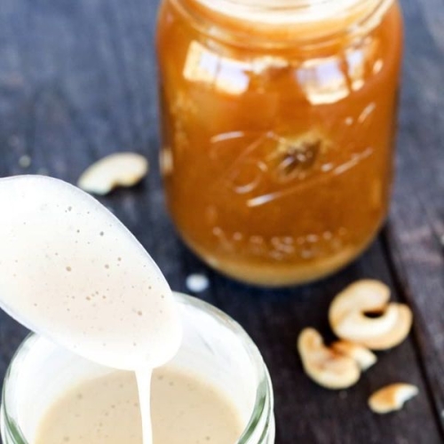 Cashew & Date Healthy Coffee Creamer- Vegan/Paleo