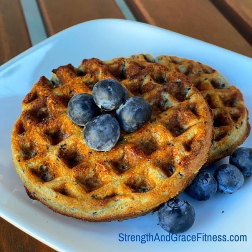 Blueberry Waffles