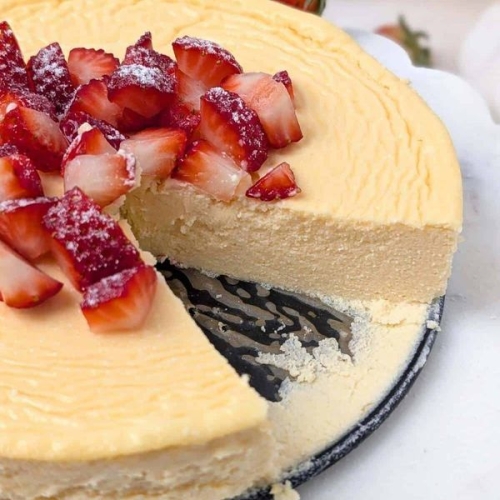 Healthy Ricotta Cheesecake – High Protein, Low Carb Magic