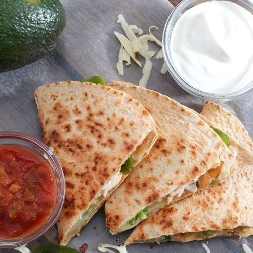Low Carb Chicken Quesadilla