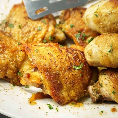 CRISPY OVEN ROASTED CHICKEN