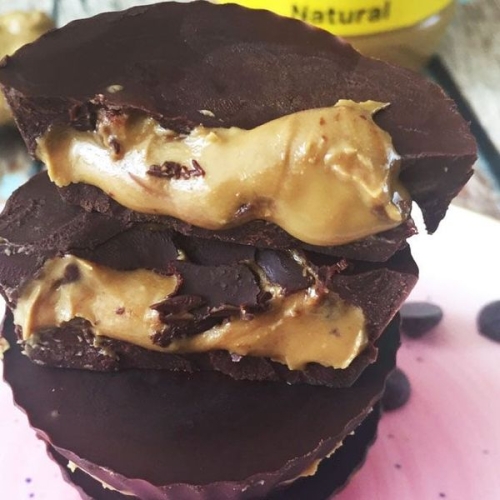Homemade Salted Sunbutter Cups