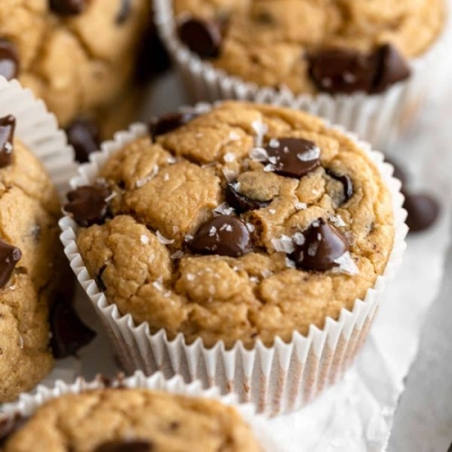 Healthy Banana Oat Muffins