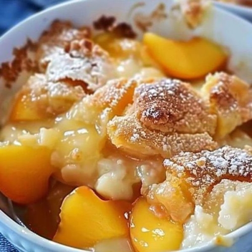 Weight Watchers Easy Peach Cobbler
