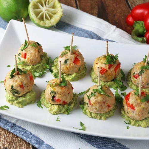 Low-Carb Chile-Lime Meatballs