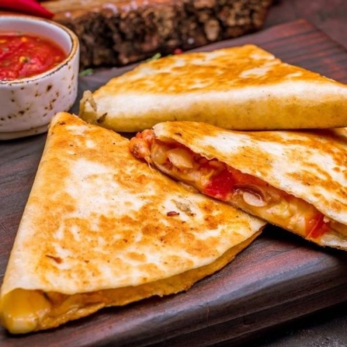 Cheesy Chicken Quesadillas