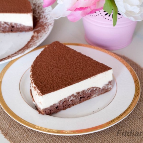 Chocolate Sponge Mousse Cake