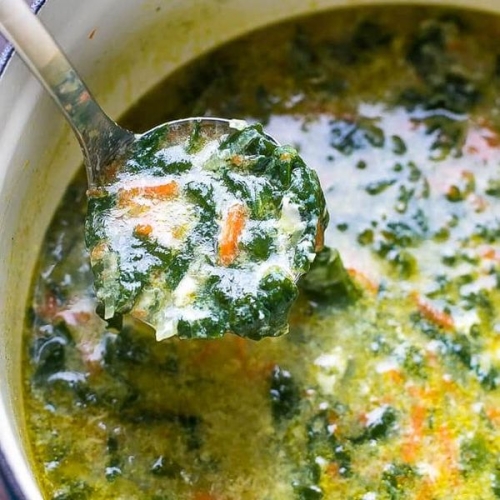 Spinach Egg Drop Soup