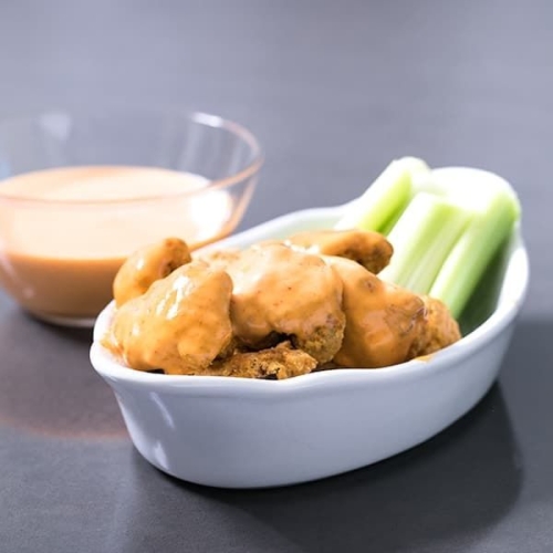 Air Fryer Buffalo Cauliflower Bites