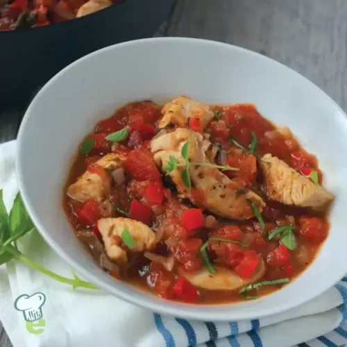 Heart Healthy Chicken Cacciatore