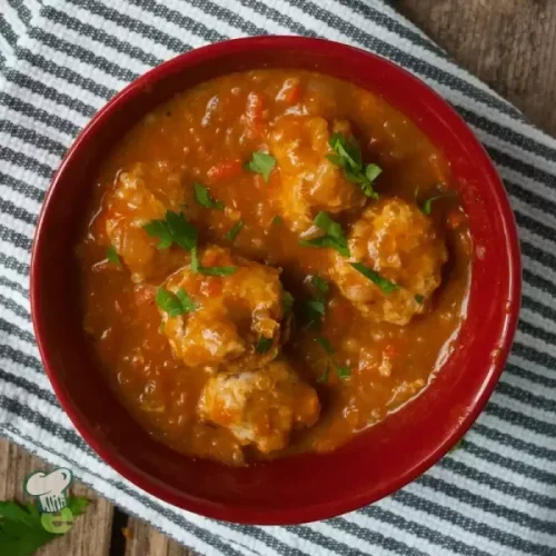 Heart Healthy Chicken Rice Meatballs
