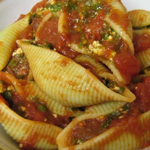 Spinach Stuffed Shells