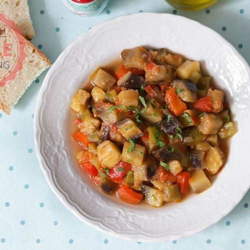 No Stir Eggplant Stew Recipe