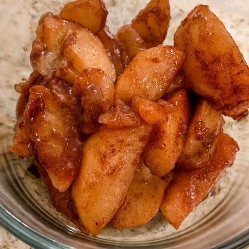 Healthy Crustless Apple Pie