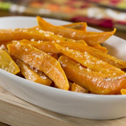 Roasted Sweet Potato Sticks