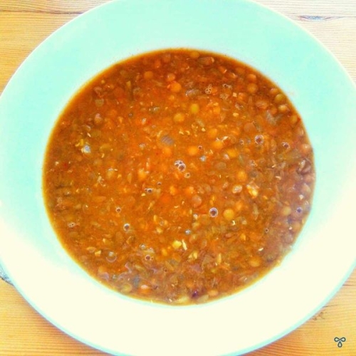 Green Lentil Soup Recipe