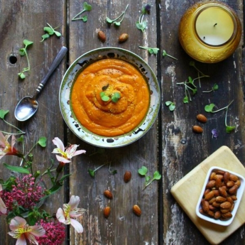 AIP Carrot & Ginger Soup (Paleo & Dairy Free)