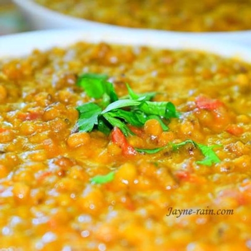 Mung Beans curry (Ndengu / green grams curry)