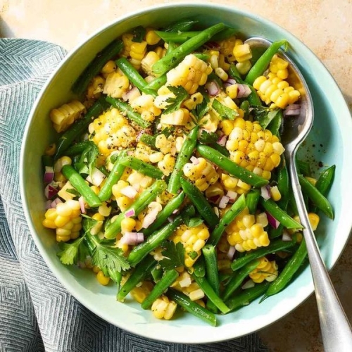 Corn and Green Bean Salad